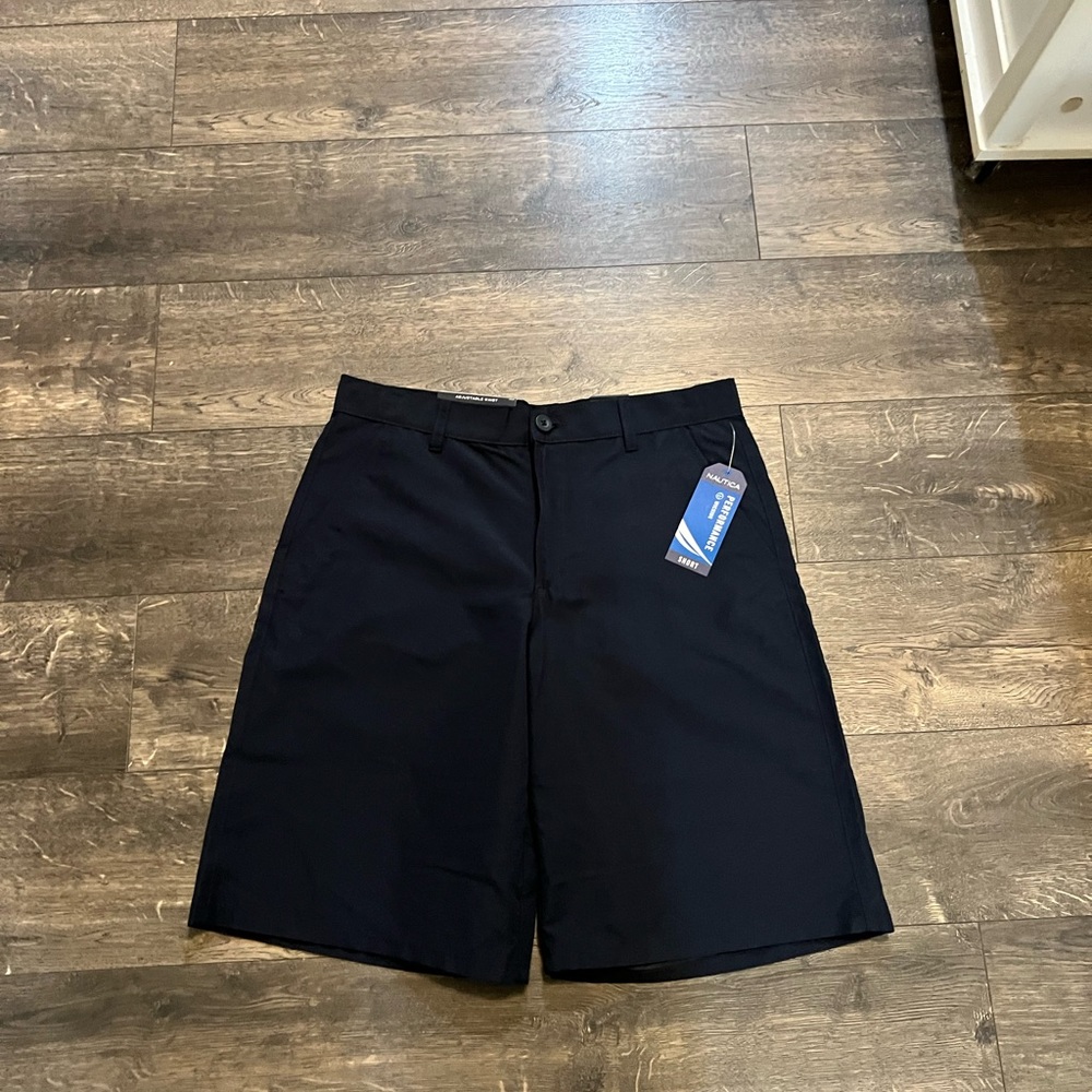 Nautica Boys School Uniform Shorts SZ 18 REG NWT